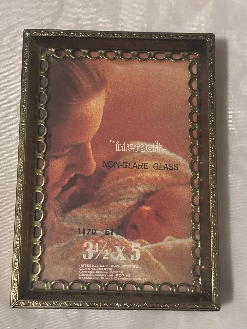 Vintage Gold Decorative 3.5x5 Photo Frame